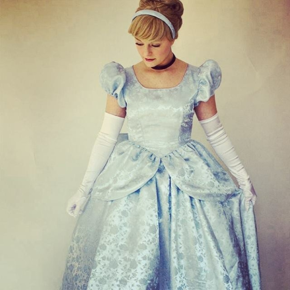 Cinderella Halloween Costume custom made.